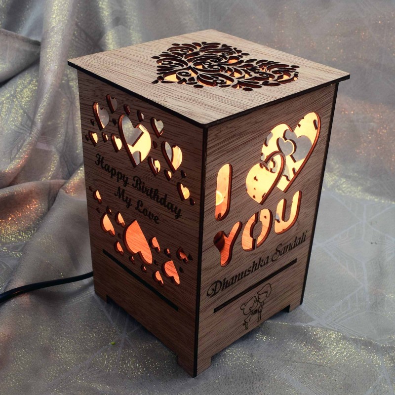 customizing wooden light Emitting box