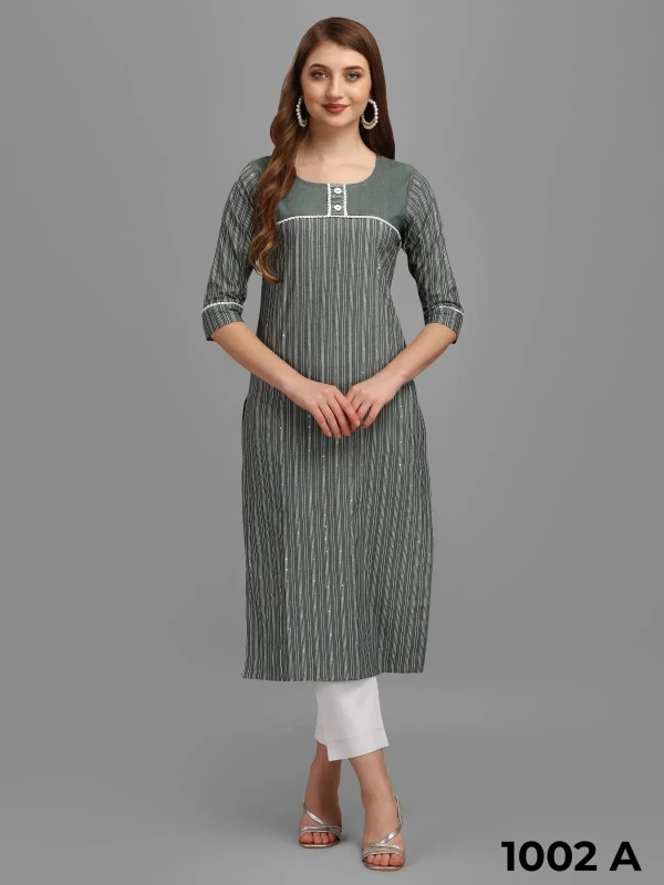 Lakhani- Sequence Kurtis Catalog